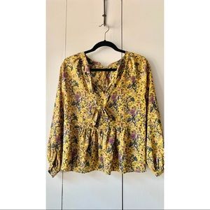 MadeWell x Karen Walker Floral Blouse